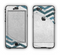 The Peeled Vintage Blue & Gray Chevron Pattern Apple iPhone 6 Plus LifeProof Nuud Case Skin Set