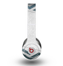 The Peeled Vintage Blue & Gray Chevron Pattern Skin for the Beats by Dre Original Solo-Solo HD Headphones