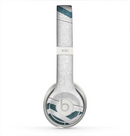 The Peeled Vintage Blue & Gray Chevron Pattern Skin for the Beats by Dre Solo 2 Headphones