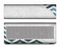 The Peeled Vintage Blue & Gray Chevron Pattern Skin for the Braven 570 Wireless Bluetooth Speaker