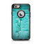 The Peeling Teal Paint Apple iPhone 6 Otterbox Defender Case Skin Set