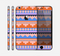The Pink-Blue & Coral Tribal Ethic Geometric Pattern Skin for the Apple iPhone 6 Plus