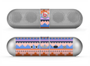 The Pink-Yellow-Blue Grunge Painted Surface Skin for the Beats by Dre Pill Bluetooth Speaker