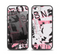 The Pink & Black Abstract Fashion Poster Skin Set for the iPhone 5-5s Skech Glow Case