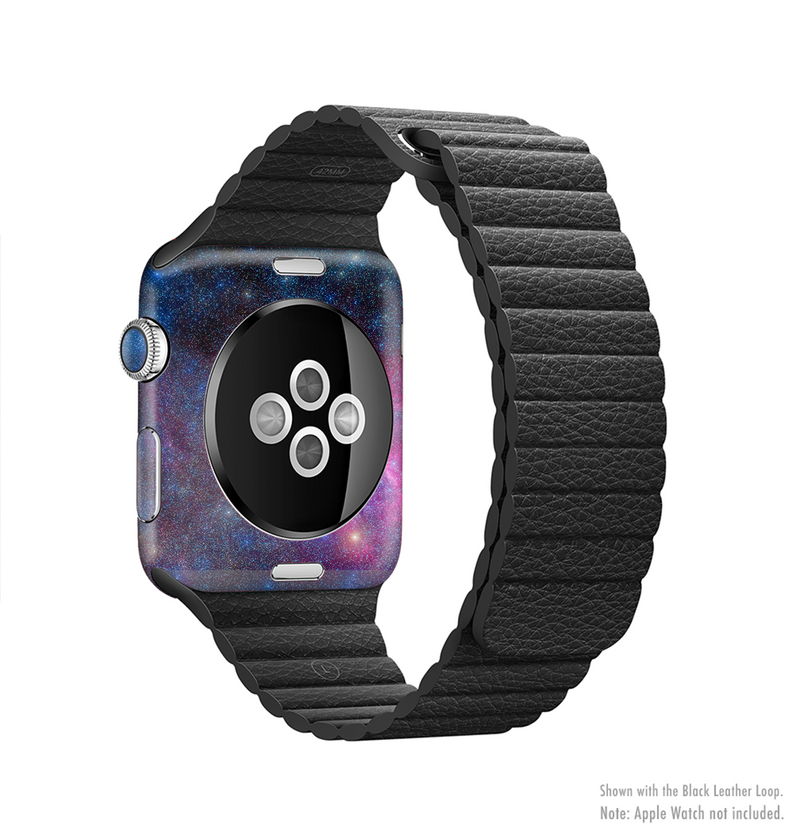 The Pink & Blue Galaxy Full-Body Skin Kit for the Apple Watch