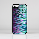 The Pink & Blue Vector Swirly HD Strands Skin-Sert for the Apple iPhone 5c Skin-Sert Case