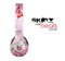 The Pink Bright Watercolor Floral Skin for the Beats by Dre Solo-Solo HD Headphones