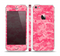 The Pink Digital Camouflage Skin Set for the Apple iPhone 5