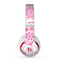 The Pink Floral Designed Hearts Skin for the Beats by Dre Studio (2013+ Version) Headphones