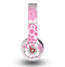 The Pink Floral Designed Hearts Skin for the Original Beats by Dre Wireless Headphones