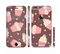 The Pink Outlined Cupcake Pattern Sectioned Skin Series for the Apple iPhone 6