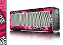 The Pink Patched Animal Print Skin for the Braven 570 Wireless Bluetooth Speaker