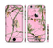 The Pink Real Camouflage Sectioned Skin Series for the Apple iPhone 6