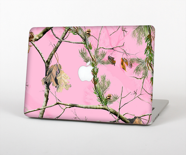 The Pink Real Camouflage Skin Set for the Apple MacBook Pro 15" with Retina Display