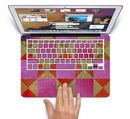 The Pink, Red and Green Drop-Shapes Skin Set for the Apple MacBook Pro 13" with Retina Display