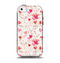The Pink, Red and Tan Heart Balloon Pattern Apple iPhone 5c Otterbox Symmetry Case Skin Set