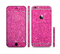 The Pink Sparkly Glitter Ultra Metallic Sectioned Skin Series for the Apple iPhone 6