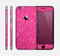 The Pink Sparkly Glitter Ultra Metallic Skin for the Apple iPhone 6