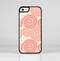 The Pink Spiral Polka Dots Skin-Sert for the Apple iPhone 5c Skin-Sert Case