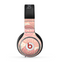 The Pink Spiral Polka Dots Skin for the Beats by Dre Pro Headphones