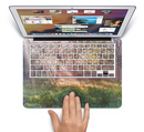 The Pink Sun Ray Meadow Skin Set for the Apple MacBook Pro 13" with Retina Display