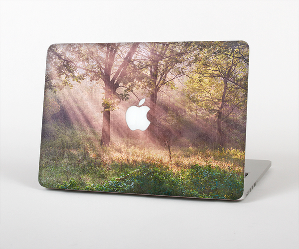 The Pink Sun Ray Meadow Skin Set for the Apple MacBook Pro 15" with Retina Display