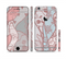The Pink & Teal Lace Design Sectioned Skin Series for the Apple iPhone 6