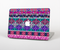 The Pink & Teal Modern Colored Aztec Pattern Skin Set for the Apple MacBook Pro 13" with Retina Display