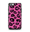 The Pink Vector Cheetah Print Apple iPhone 6 Otterbox Symmetry Case Skin Set