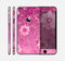 The Pink Vintage Flowers with Swirls Skin for the Apple iPhone 6 Plus