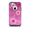 The Pink Vintage Flowers with Swirls Skin for the iPhone 5c OtterBox Commuter Case