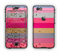 The Pink Water Stripes Apple iPhone 6 Plus LifeProof Nuud Case Skin Set