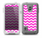 The Pink & White Chevron Pattern Skin Samsung Galaxy S5 frē LifeProof Case