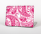 The Pink & White Paisley Pattern V421 Skin Set for the Apple MacBook Pro 13" with Retina Display