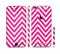 The Pink & White Sharp Chevron Pattern Sectioned Skin Series for the Apple iPhone 6s Plus