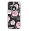 The Pink and Black Rose Pattern V3 Skin For The iPhone 5-5s Otterbox Commuter Case