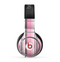 The Pink and Brown Fashion Stripes Skin for the Beats by Dre Pro Headphones
