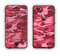 The Pink and Red Tradtional Camouflage Apple iPhone 6 Plus LifeProof Nuud Case Skin Set