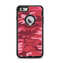 The Pink and Red Tradtional Camouflage Apple iPhone 6 Plus Otterbox Defender Case Skin Set