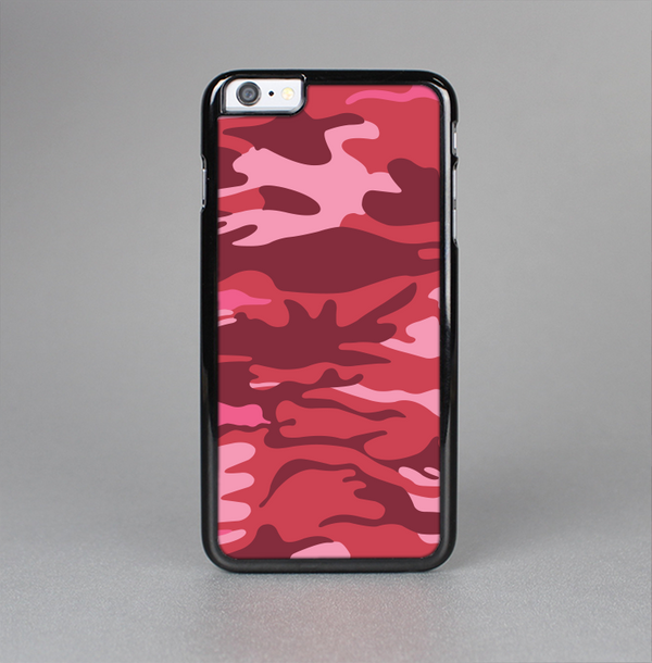 The Pink and Red Tradtional Camouflage Skin-Sert Case for the Apple iPhone 6 Plus