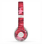 The Pink and Red Tradtional Camouflage Skin for the Beats by Dre Solo 2 Headphones