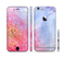 The Pink to Blue Faded Color Floral Sectioned Skin Series for the Apple iPhone 6 Plus