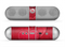 The Pocket with Red Scratched Hearts Skin for the Beats by Dre Pill Bluetooth Speaker