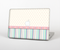 The Polka Dots with Green and Purple Stripes Skin Set for the Apple MacBook Pro 13" with Retina Display