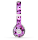 The Purple Flowers Skin for the Beats by Dre Solo 2 Headphones