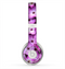 The Purple Flowers Skin for the Beats by Dre Solo 2 Headphones
