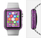 The Purple Glitter Ultra Metallic Full-Body Skin Kit for the Apple Watch