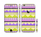 The Purple & Green Tribal Ethic Geometric Pattern Sectioned Skin Series for the Apple iPhone 6s