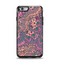 The Purple, Green, and Blue Vector Floral Pattern Apple iPhone 6 Otterbox Symmetry Case Skin Set