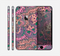 The Purple, Green, and Blue Vector Floral Pattern Skin for the Apple iPhone 6 Plus
